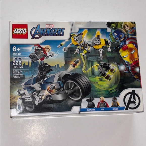 LEGO Marvel Avengers (76142) - Speeder Bike Attack - 226pcs - Black Panther - Picture 2 of 16